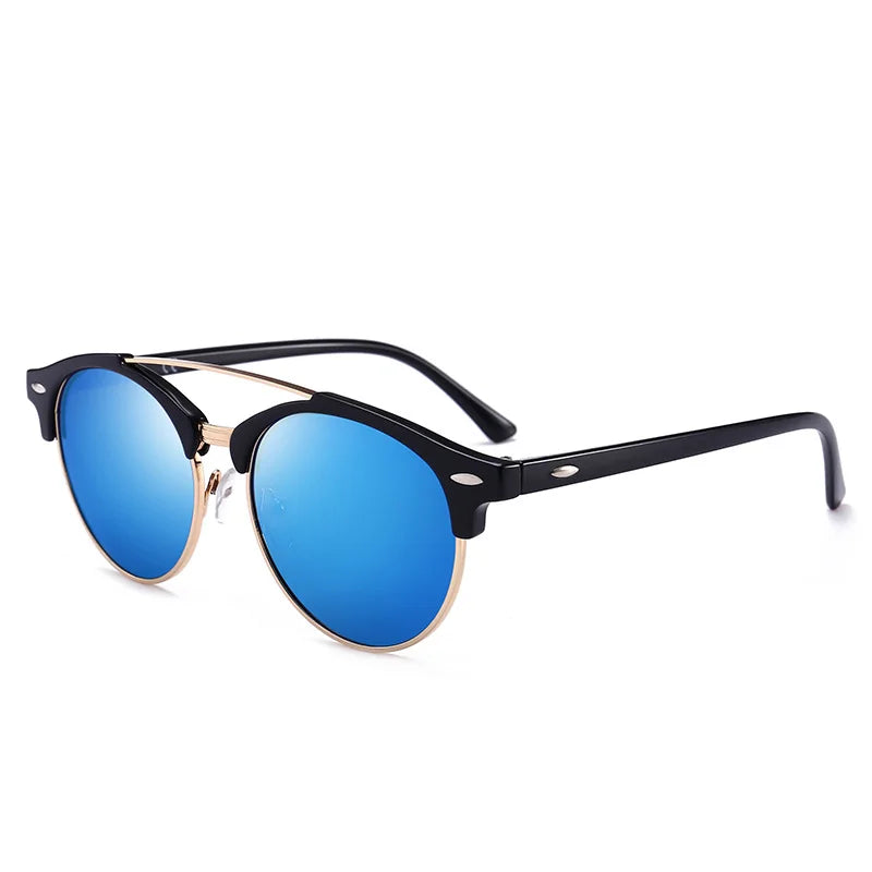 Round Polarized Sunglasses