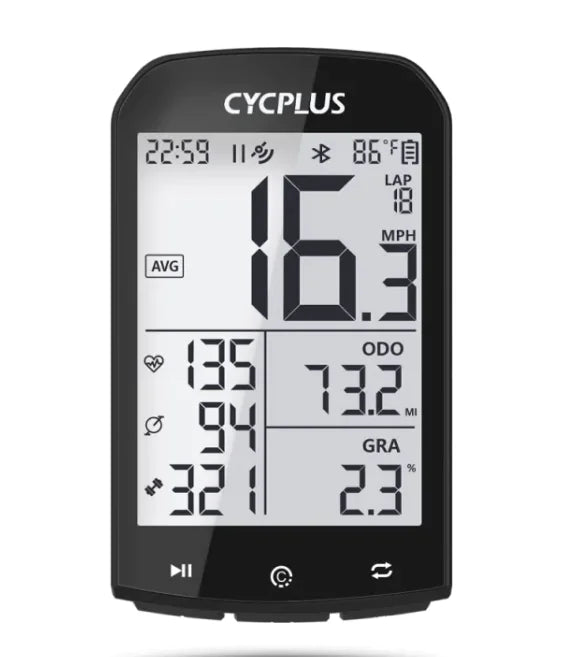 Cycle Track GPS Stopwatch