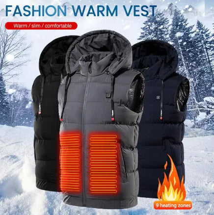 Self-heating Hooded Vest