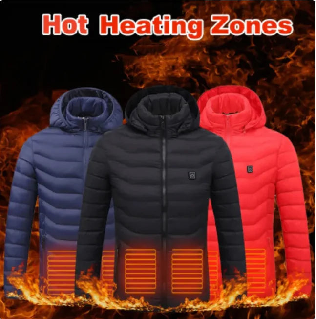 Heat Core Men's USB Heated Winter Jacket